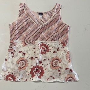 Patagonia hemp/cotton sleeveless tank